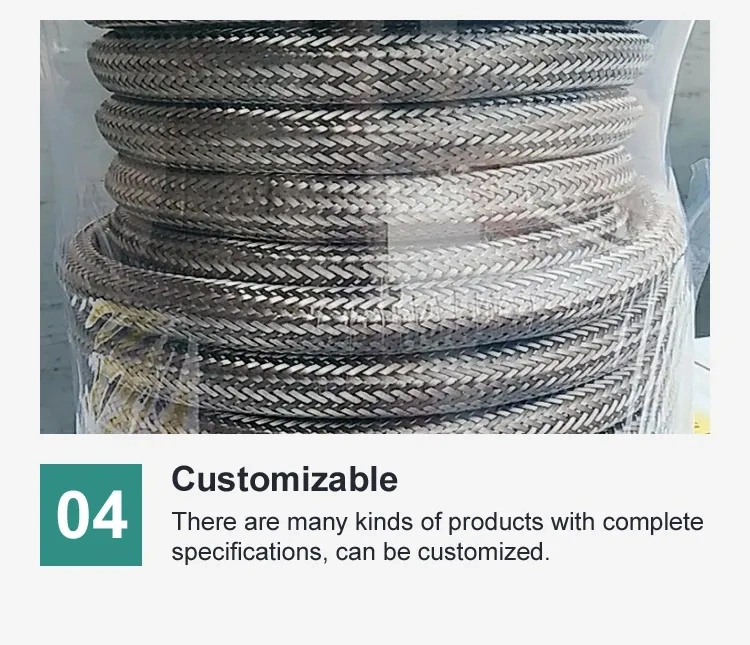 Wire Reinforced Flexible Graphite Braided Packing Expanded PTFE with Graphite Packing