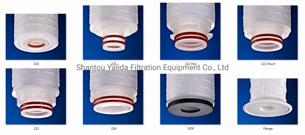 Liquid Sterilizing Filtration 30 Inches Hydrophilic PTFE Microporous Filter Cartridge