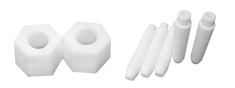 PTFE100% Pure Raw Material Products Customized Helical Gear Processing Parts