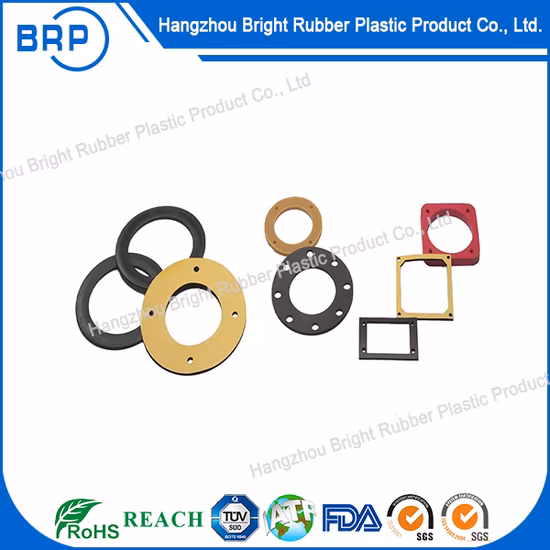 Rubber OEM Gaskets Flange Gaskets PTFE Protected Gaskets