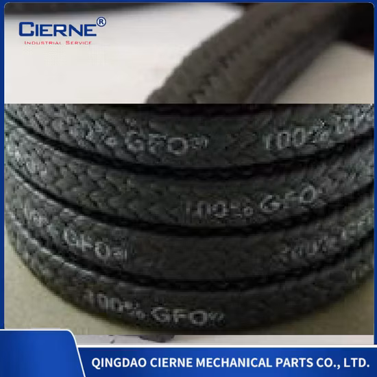 Wire Reinforced Flexible Graphite Braided Packing Expanded PTFE with Graphite Packing